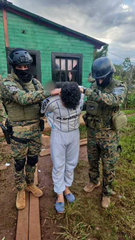 En un operativo policial en Garupá fueron detenidos “El Patrón” y dos hombres más, acusados de robo