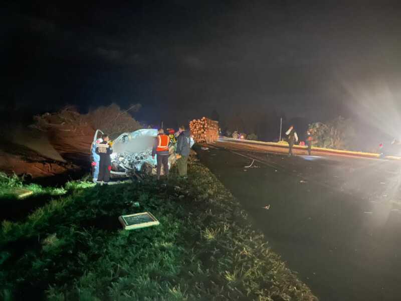 Ruta 14: tragedia fatal en San Vicente se cobra otra victima 4 Horas mas tarde otro siniestro vial ocurrió a pocos kilometros donde perdió la vida el conductor del rodado menor