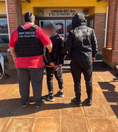barrio lapachitos posadas detenido
