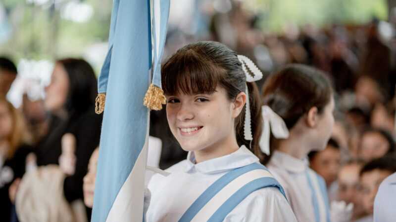 Misiones celebró el Día de la Bandera con un emotivo acto en Candelaria 3 Misiones