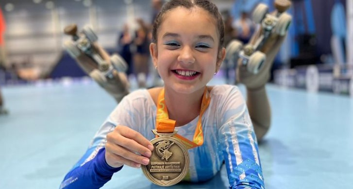 Misionera campeona del Panamericano de patinaje: “Es fruto de su esfuerzo” Misionera