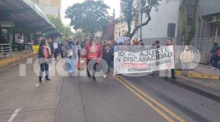 Nueva movilización en Posadas por los derechos de las personas con discapacidad discapacidad