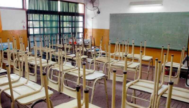 Seis provincias suspendieron las clases por la ola de frío extremo 9 aulas vacias frio - 8
