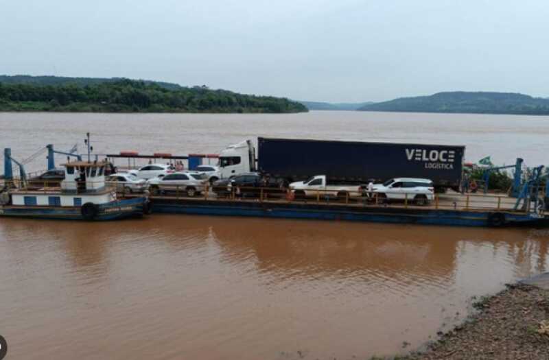 La suspensión del ferry entre Porto Mauá y Alba Posse refleja el grado de alerta que atraviesan los cruces fluviales por el río Uruguay