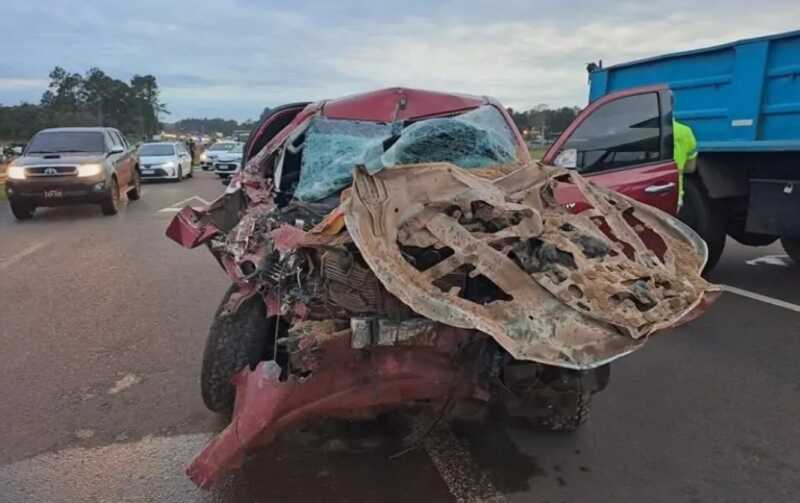 Candelaria: falleció el conductor de la camioneta accidentada en la Ruta Nacional 12 1 Juan Ramón Márquez, de 65 años, había resultado gravemente herido tras el choque con un camión arenero.