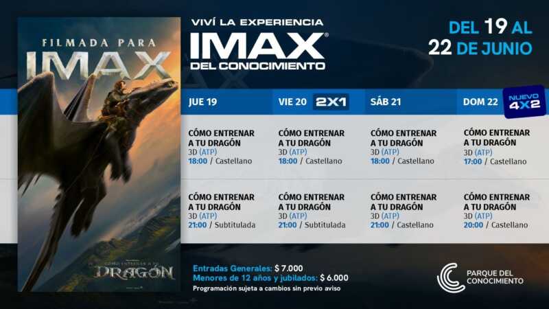 Cómo entrenar a tu dragón arrasa en el IMAX 3 La nueva versión live action de Cómo entrenar a tu dragón lidera la taquilla global y se proyecta esta semana en el IMAX del Conocimiento