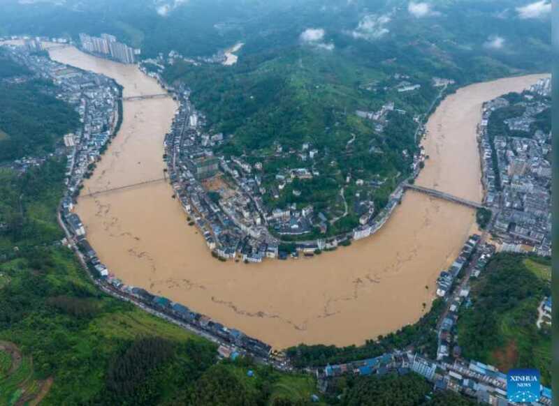 China: 80.000 evacuados por inundaciones en el suroeste y activan el nivel máximo de emergencia 3 china2 - 2