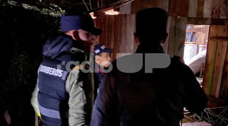 El Soberbio: "Tenemos tiempo de trabajar y evacuar a las familias de la zona" sostuvo el intendente 6 crecida rio 3 - 5