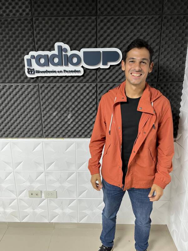 Cristian Stanganelli, candidato a concejal, pasó por Radio Up para hablar de sus porpuestas de seguridad, deporte e inclusión