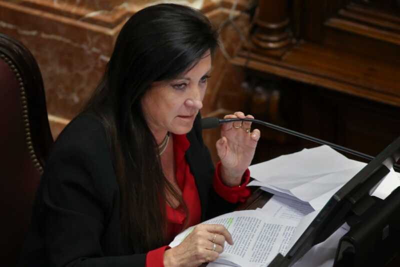 Laura Rodríguez Machado, presidenta de la comisión de Legislación Penal de Diputados