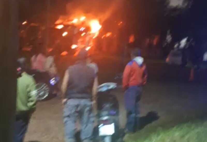 Eldorado: dos casas destruidas tras un voraz incendio 2 incendio