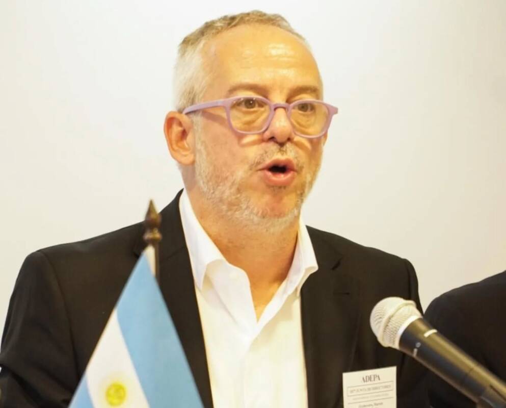 Martín Echevers, presidente de ADEPA, uno de los promotores de la campaña por el periodismo profesional
