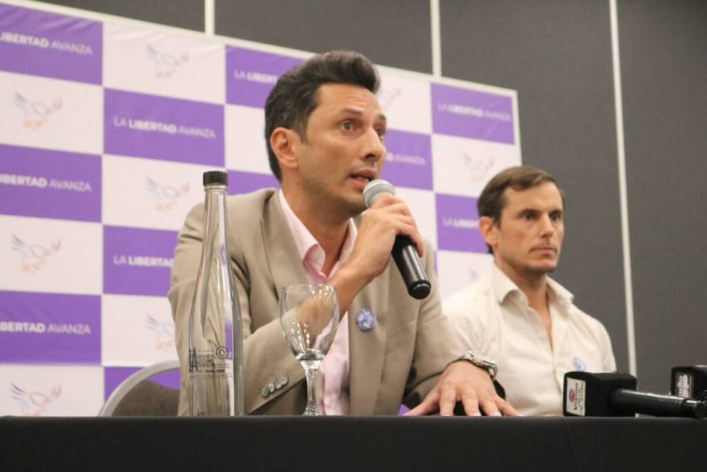 LLA Misiones irá con el PRO: ¿la UCR con Amarilla y el PAYS solo? 1 Adrián Núñez (presidente de LLA Misiones) y Diego Hartfield en Puerto Iguazú