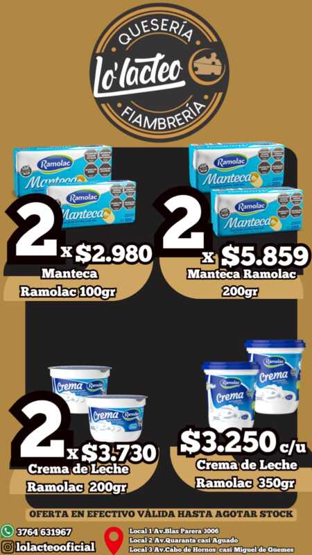 Lo’ Lácteo apuesta al crecimiento con precios accesibles y esfuerzo diario 16 ofertas lo lacteo 11 - 15