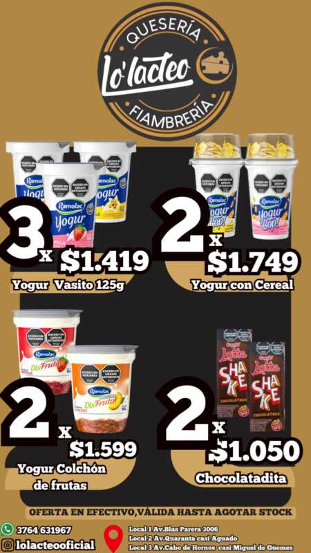 Lo’ Lácteo apuesta al crecimiento con precios accesibles y esfuerzo diario 14 ofertas lo lacteo 17 - 13