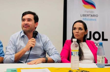 Pamela Encina: “La banca está y le corresponde al Partido Libertario” Partido Libertario
