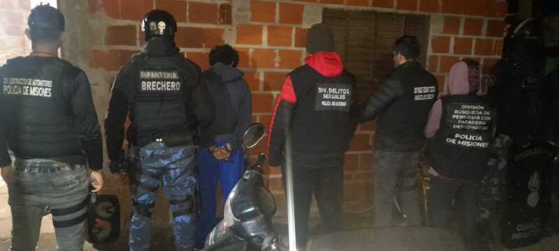 detenidos chacra 146