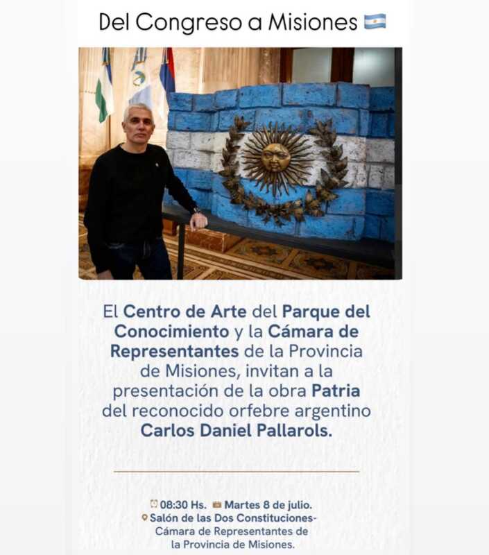 “Patria” de Pallarols se exhibirá en la Legislatura 5 515047068 18515576506048510 2119838738187843245 n - 4