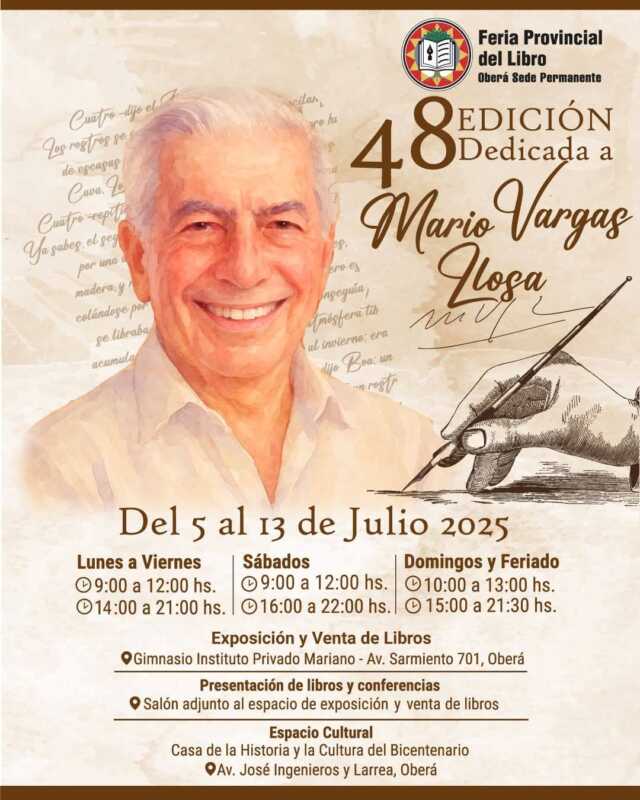Oberá celebra la Feria del Libro hasta el fin de semana 7 517042644 696908973152656 3671272191274748414 n - 6