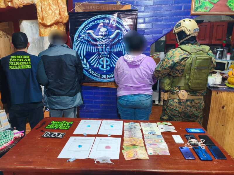 Allanan narcokioscos en la Chacra 112 de Posadas, secuestran droga y detienen 11 personas Allanamiento Chacra 112 de Posadas