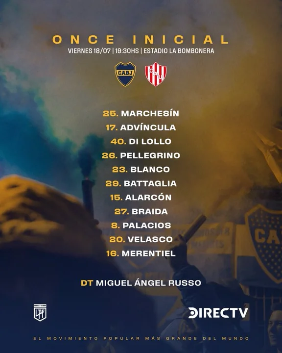 En el regreso de Paredes, Boca igualó 1-1 con Unión en La Bombonera 3 Boca