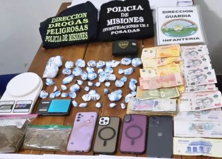 Allanan narcokioscos en la Chacra 112 de Posadas, secuestran droga y detienen 11 personas 3 Capturaa - 2
