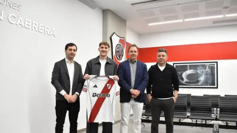 River blindó a Facundo Colidio con una cláusula de 100 millones de dólares Colidio - 1