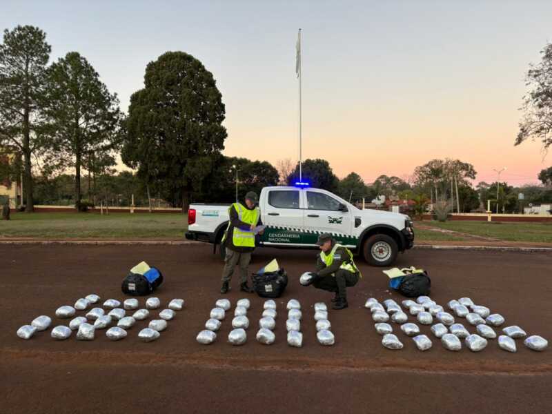 Hallazgo de droga tras huida de un hombre en Puerto Rico: Más de 1.140 kg de marihuana secuestrados Droga