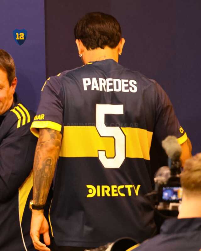 Paredes volvió a boca juniors este jueves 