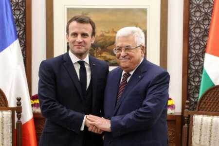 Macron a favor de Palestina