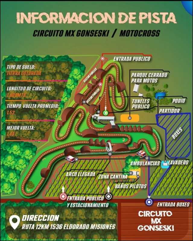 Eldorado se viste de gala para la llegada del Argentino de Motocross 4 Motocross 2 - 3