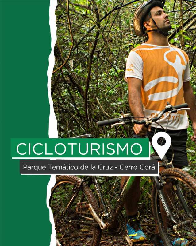 Misiones lanzó un nuevo circuito de ciclismo de montaña entre el Parque de la Cruz y Cerro Corá 6 PORTADA CICLOTURISMO EN SANTA ANA MISIONES - 5