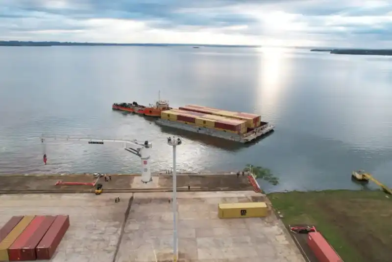 Hidrovía: Babiak respaldó la adjudicación a Jan De Nul y Misiones participará del ente de control 2 Expora Simple