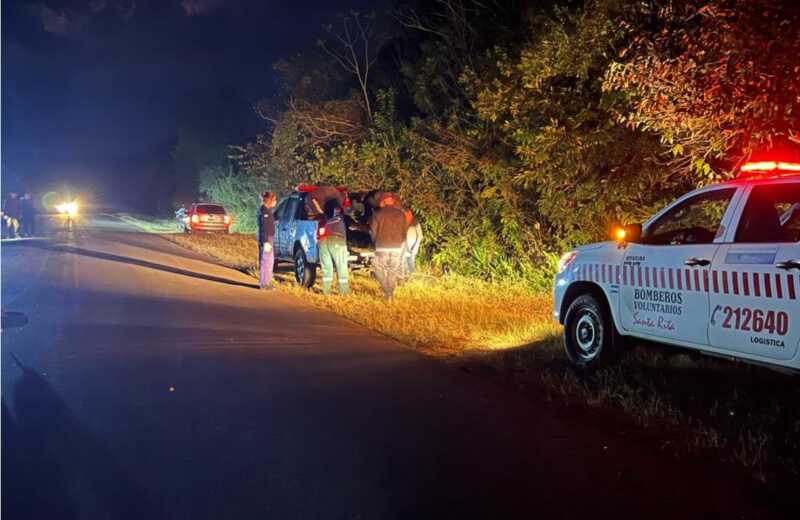 Motociclista chocó a un perro en Santa Rita y terminó en el Samic de Oberá 3 c - 2