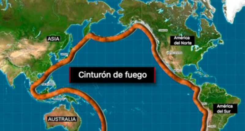 cinturon de fuego