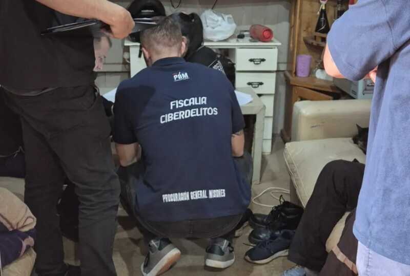 Concepción de la Sierra: allanamiento tras reporte internacional por distribución de MASI concepcion