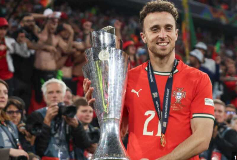 Diogo Jota, futbolista portugués y su hermano murieron en un choque con un Lamborghini diogo jota