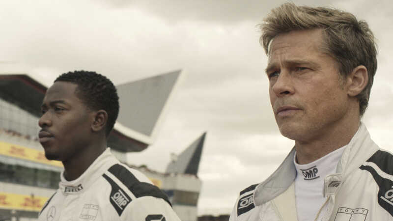 El elenco combina ficción y realidad: junto a Brad Pitt y Javier Bardem aparecen pilotos reales como Fernando Alonso, Lewis Hamilton y Max Verstappen