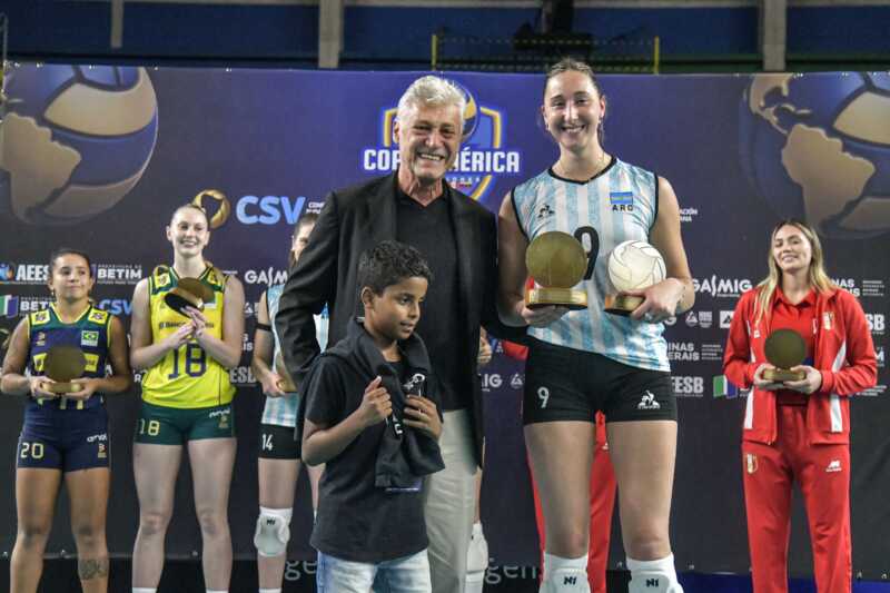 Bianca Cugno de Las Panteras, MVP y mejor opuesta 