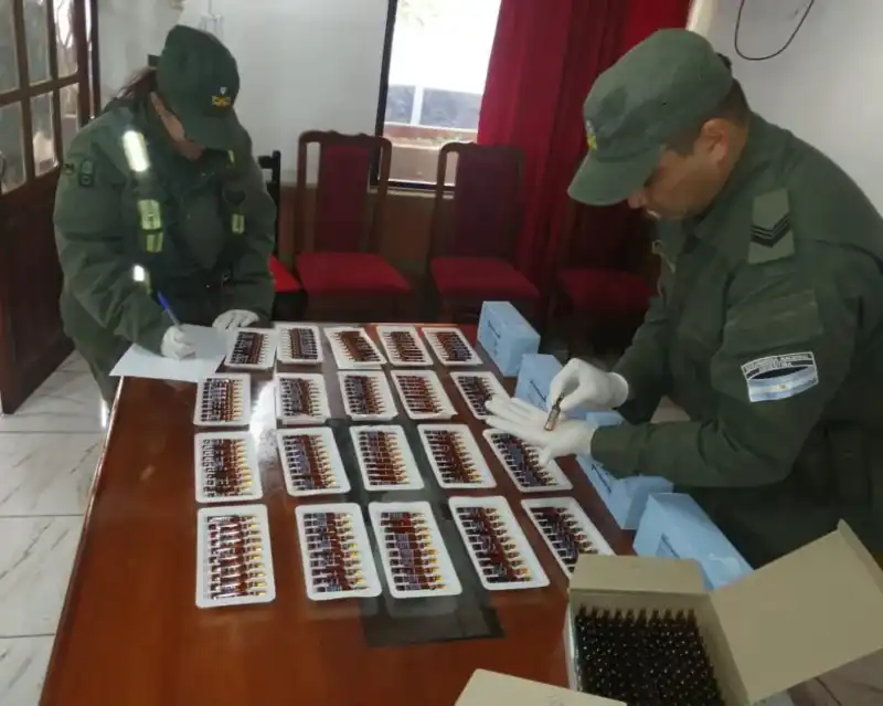 Allanaron la farmacia del Madariaga y otros puntos de Posadas en pesquisa por tráfico de fentanilo 2 fentanilo posadas