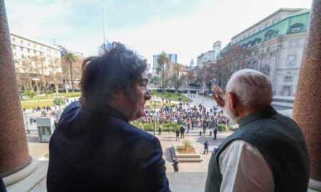 Javier Milei y Narendra Modi acordaron fortalecer el comercio bilateral entre Argentina e India milei modi