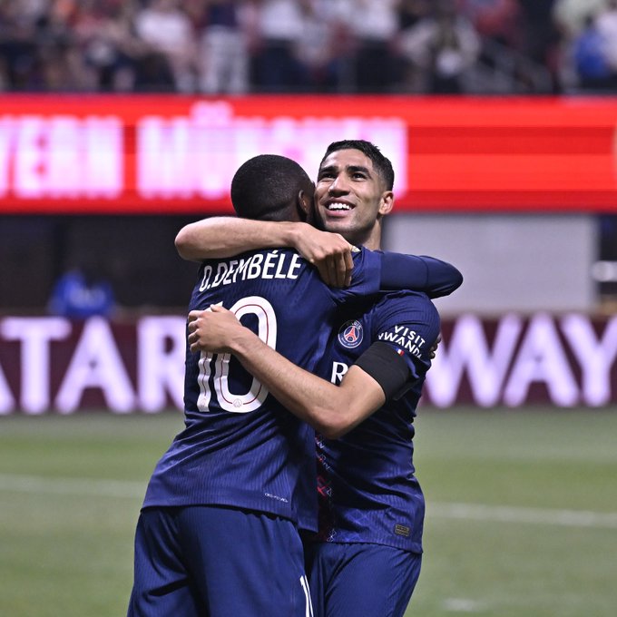 PSG venció 2-0 al Bayern Múnich y avanzó a semifinales del Mundial de Clubes 2 Los goles del conjunto parisino fueron convertidos por Désiré Doué, a los 33 minutos del segundo tiempo, y Ousmane Dembélé, a los 45+5 minutos, en el cierre del encuentro.