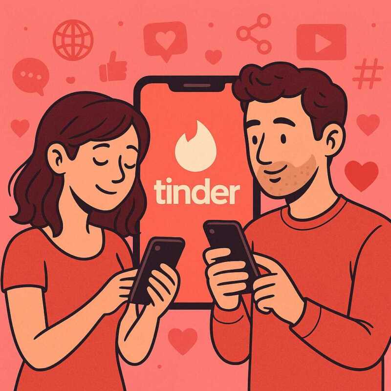 Amor, redes y ansiedad: el impacto de Tinder y la inmediatez en los vínculos 1 En redes como Tinder o Instagram, las personas se presentan como productos atractivos y deseables. Pero según Aranda, eso genera expectativas muchas veces imposibles