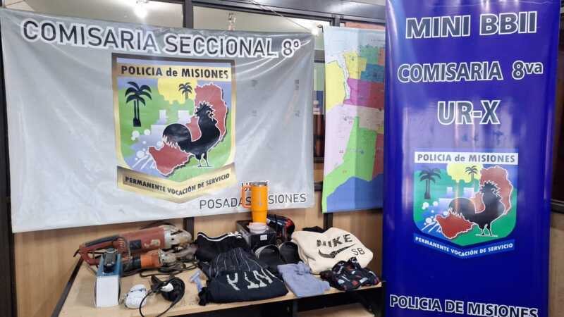 Siete detenidos y secuestro de elementos robados en operativos en Misiones 6 0b5b57a4 a3ff 48a8 b221 c1ca000e5d26 - 5