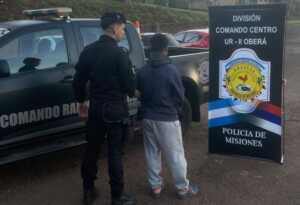 Oberá: detienen a un abusador, un asaltante y un violento 7 2 3 - 6