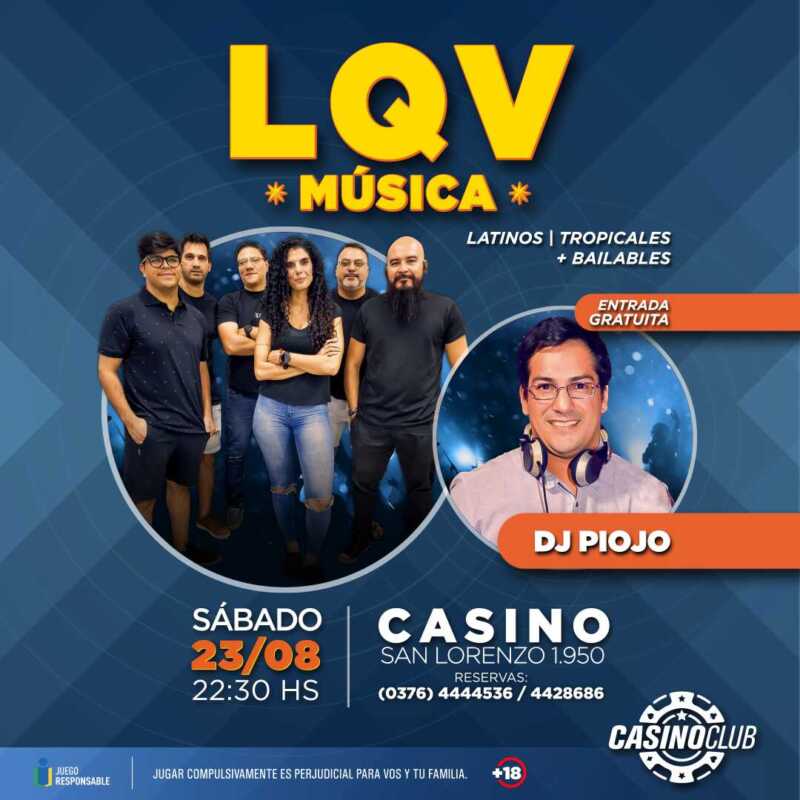 Disfruta del calor de la música en el invierno en el Casino Club 6 25 08 23 LQV DJ PIOJO Flyer Feed - 5