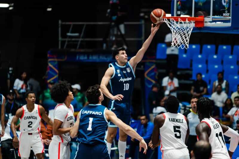 Argentina venció a Canadá y jugará la final sudamericana ante Brasil Argentina