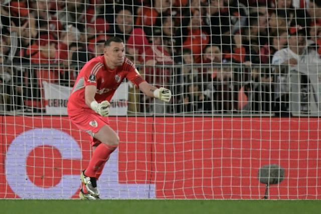 River eliminó a Libertad en los penales y avanzó a cuartos de la Libertadores 7 Armani river - 6