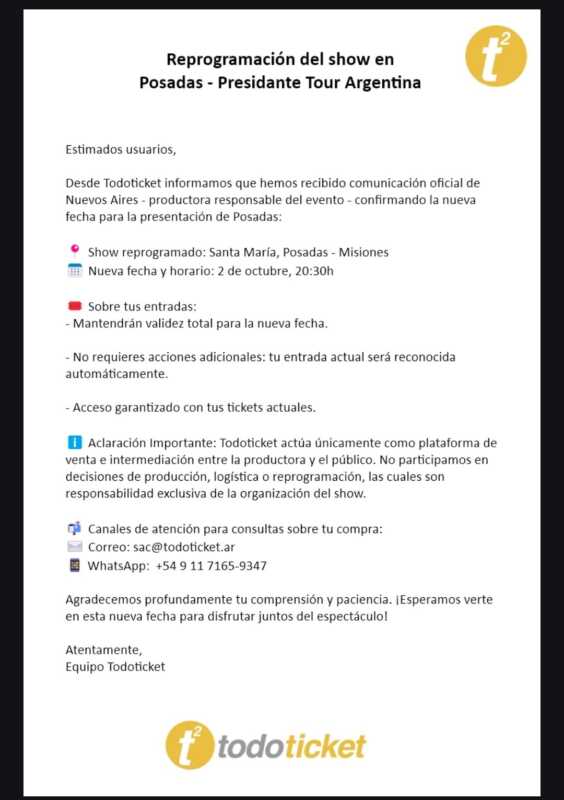 Dante Gebel reprogramó su show en Misiones: cuál es la nueva fecha y qué pasa con las entradas adquiridas 1 Dante Gebel