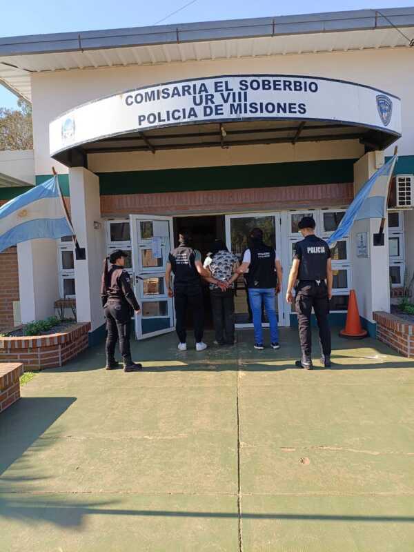 El Soberbio: Detuvieron a un prófugo por abuso sexual El Soberbio